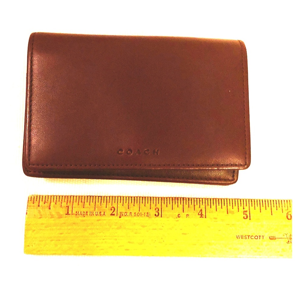 Coach wallet. Mini. Brown.